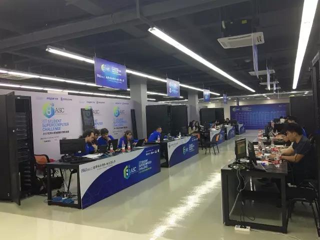 ASC17競賽現場